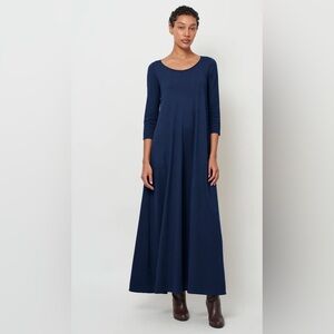 Raquel Allegra Indigo Lucy Drama Dress